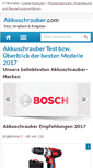 Mobile Screenshot of akkuschrauber.com